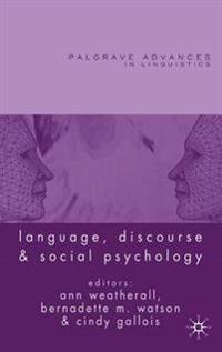 Language, Discourse and Social Psychology
