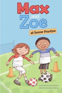 Max and Zoe at Soccer Practice