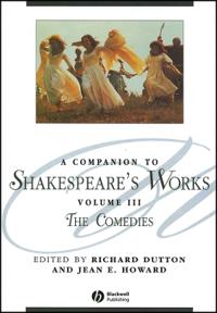 Bokomslag för "A Companion to Shakespeare's Works, Volume III"