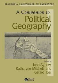 Kirjan kansi "A Companion to Political Geography"