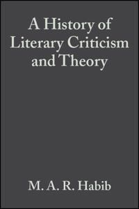 Bokomslag för "A History of Literary Criticism"