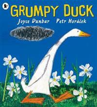 Kirjan kansi "Grumpy Duck"