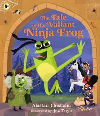 Bokomslag för "The Tale of the Valiant Ninja Frog"