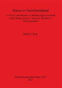 Norse in Newfoundland: A Critical Examination of Archaeological Research at the Norse site at L'Anse aux Meadows Newfoundland