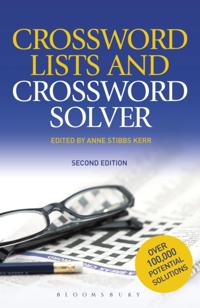 Crossword Lists &amp; Crossword Solver