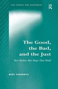 Kirjan kansi "The Good, the Bad, and the Just"