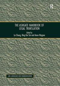 Bokomslag för "The Ashgate Handbook of Legal Translation"