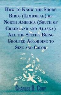 How To Know The Shore Birds (Limicolae) Of North America (South Of Greenland And Alaska) All The Species Being Grouped According To Size And Color