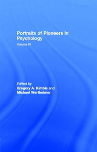 Portraits of Pioneers in Psychology