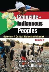 Kirjan kansi "Genocide of Indigenous Peoples"