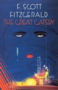 Kirjan kansi "The Great Gatsby"