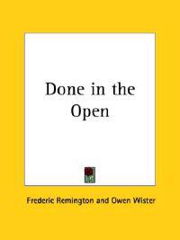 Done in the Open