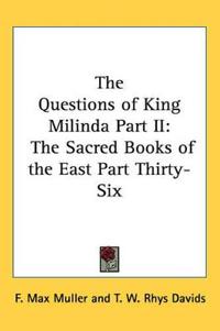 Questions of King Milinda Part II