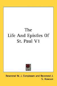 Kirjan kansi "Life And Epistles Of St. Paul V1"