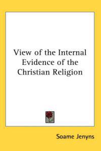 Kirjan kansi "View of the Internal Evidence of the Christian Religion"
