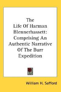 Life Of Harman Blennerhassett