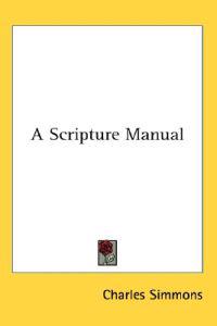 A Scripture Manual