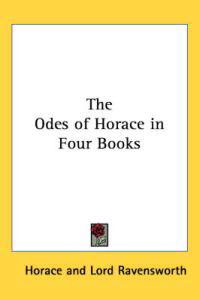 Bokomslag för "Odes of Horace in Four Books"