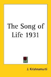 The Song of Life 1931