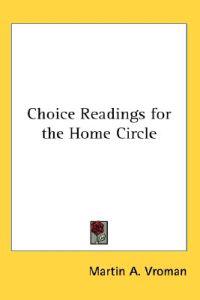 Choice Readings for the Home Circle