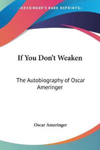 If You Don't Weaken