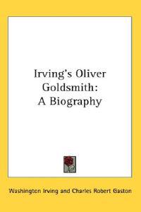 Irving's Oliver Goldsmith