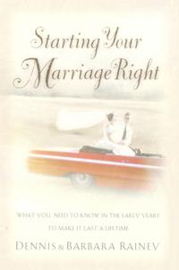 Starting Your Marriage Right