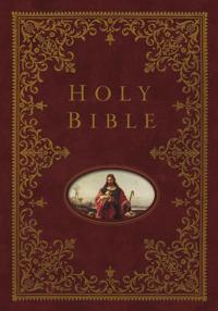 NKJV, Providence Collection Family Bible, Hardcover, Red Letter