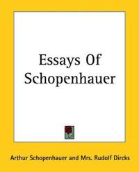 Essays Of Schopenhauer