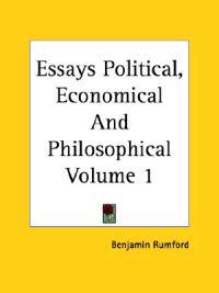 Essays Political, Economical And Philosophical Volume 1