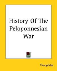 Bokomslag for "HISTORY OF THE PELOPONNESIAN WAR"