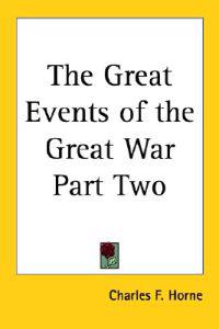 The Great Events of the Great War