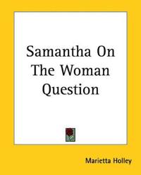 Bokomslag for "Samantha on the Woman Question"