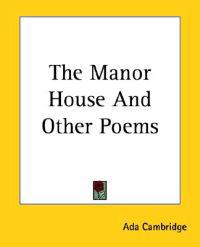 The Manor House And Other Poems