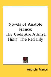 Bokomslag för "Novels of Anatole France"