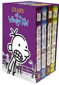 Diary of a Wimpy Kid Box of Books 5-8 Hardcover Gift Set