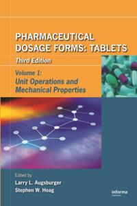 Pharmaceutical Dosage Forms - Tablets