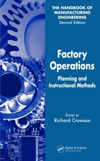 Handbook of Manufacturing Engineering, Second Edition