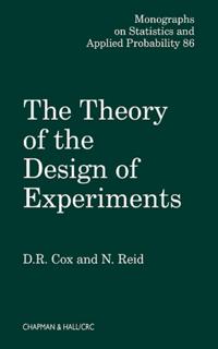 Chapman & Hall/CRC Monographs on Statistics and Applied Probability