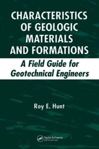 Kirjan kansi "Characteristics of Geologic Materials and Formations"