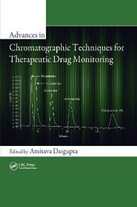 Kirjan kansi "Advances in Chromatographic Techniques for Therapeutic Drug Monitoring"