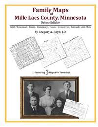 Family Maps of Mille Lacs County, Minnesota