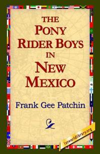 Kirjan kansi "The Pony Rider Boys in New Mexico"