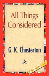 Bokomslag för "All Things Considered"