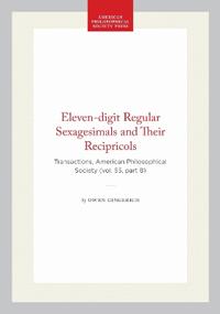 Eleven-digit Regular Sexagesimals and Their Recipricols