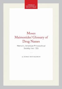 Moses Maimonides' Glossary of Drug Names