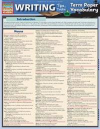 Writing Tips: Term Paper Vocabulary