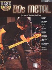 Bass play-along 80s metal bass tab (+cd)