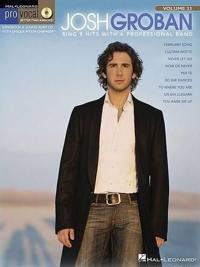 Josh Groban sing 9 hits with a professional band(+cd)