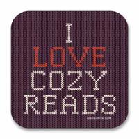 I Love Cozy Reads Sticker (Pack of 6)